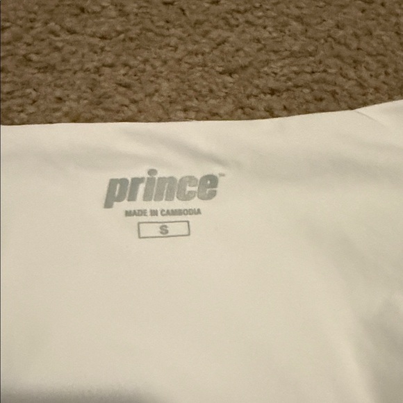 Prince White Tennis Dress with Black Straps - Picture 9 of 15